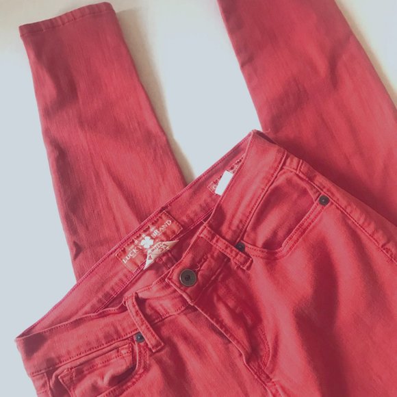 Lucky Brand Super Skinny Denim Jean Size 4 - Picture 5 of 9